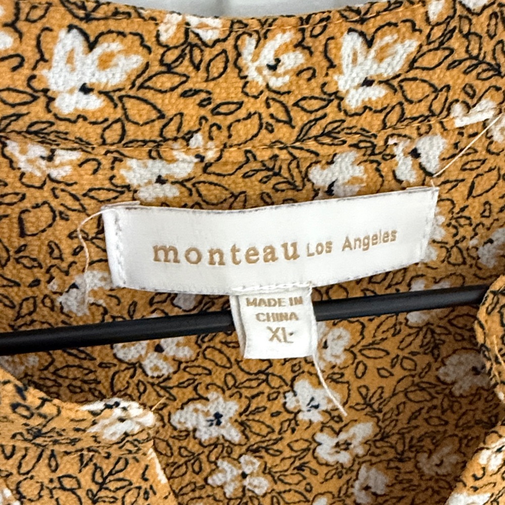 Floral Mustard Dress - Picture 3 of 5